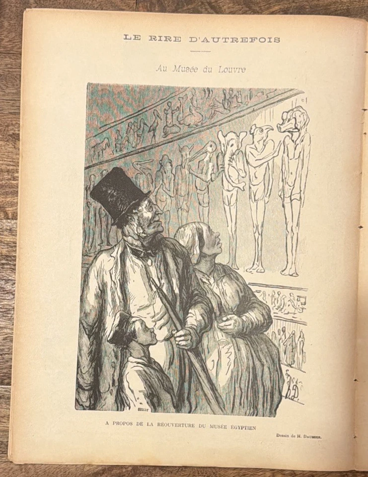 Le Rire Magazine (Fr) - May 30, 1896 - Complete w/ Forain; Jeanniot; Metivet - Image 4 of 4
