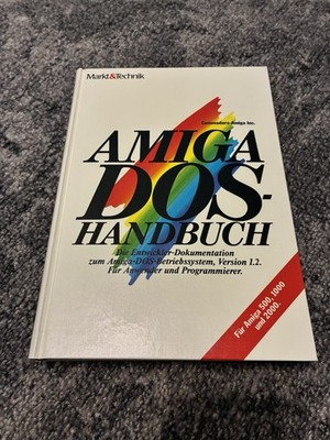 Retro Commodore Buch Markt&Technik - AMIGA DOS-HANDBUCH