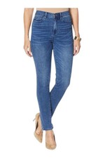 DG2 Diane Gilman Women's Blend Denim Skinny Jean Medium Wash