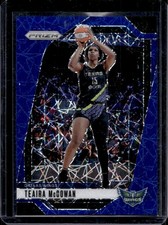 Teaira McCowan 2024 Panini Prizm WNBA #105 Blue Velocity