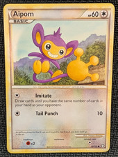 Pokemon - Aipom 55/102 - 2010 HGSS: Triumphant - NM