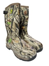 TIDEWE Rubber Hunting Boots Waterproof Insulated Next Camo G2 Warm Men’s Size 11