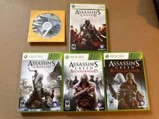 ASSASSIN’S CREED - Xbox 360 5-Game Set: I, II, III, Brotherhood, Revelations