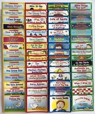 Kids Learn to Read Books Kindergarten First Grade Lot 60 