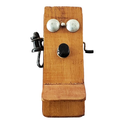 Telephone Refrigerator Fridge Magnet Miniature - Vintage