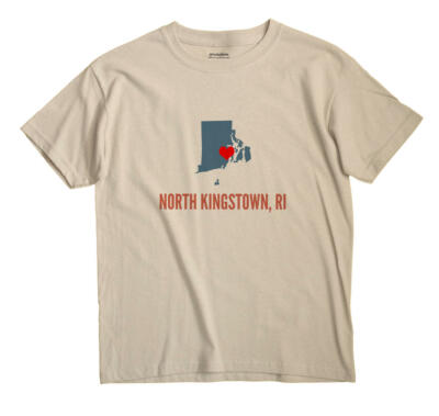 North Kingstown Rhode Island RI T-Shirt HEART