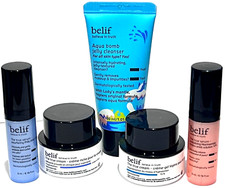 BELIF MOISTURIZING BOMB-AQUA BOMB CLEANSER- 2 -AQUA BOMB THE TRUE CREAM- 2 SERUM