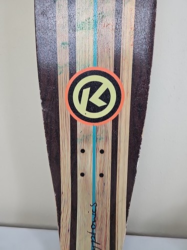 Vintage California Kryptonics 36" Longboard Skateboard 158568 Heat Wave 2013 - Picture 8 of 19