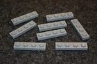 (8) 1x4 Light Gray Standard Plate Brick Bricks ~ Lego NEW Star Wars