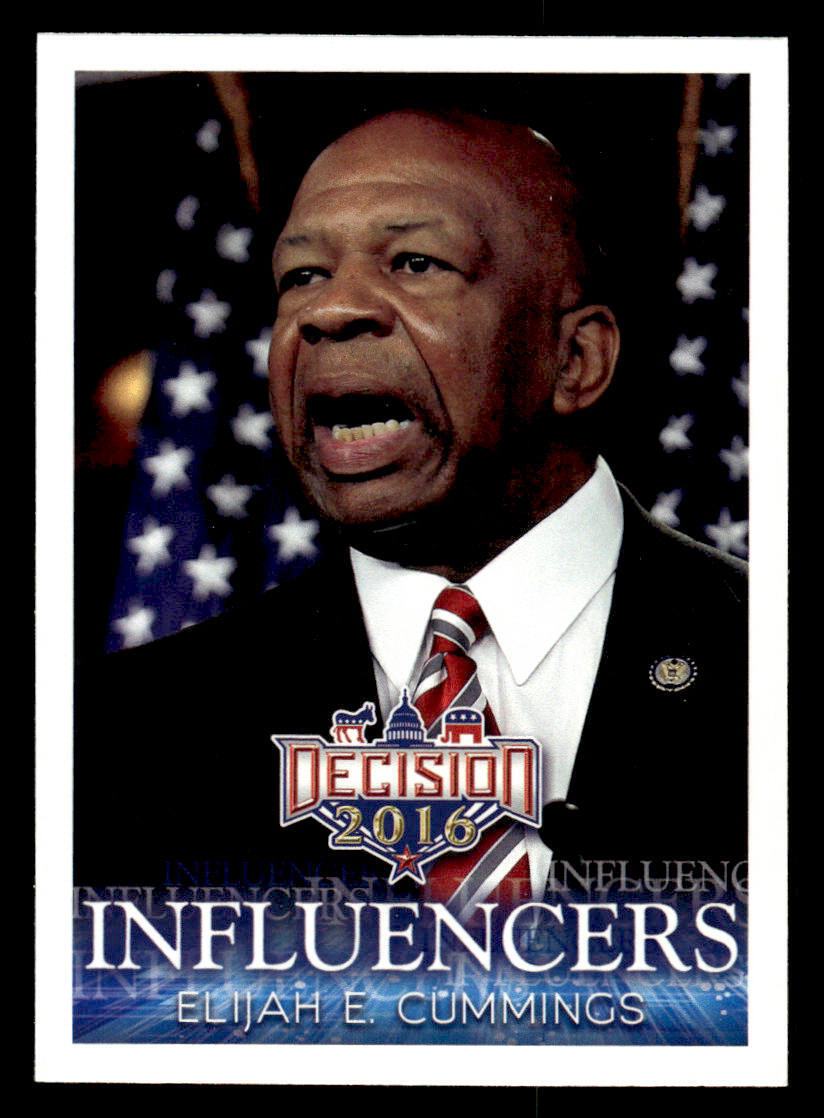 2016 Decision 2016 #30 Elijah E. Cummings Card