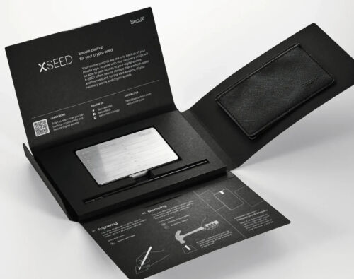 SecuX XSEED Backup Tool - AUTHORIZED RESELLER