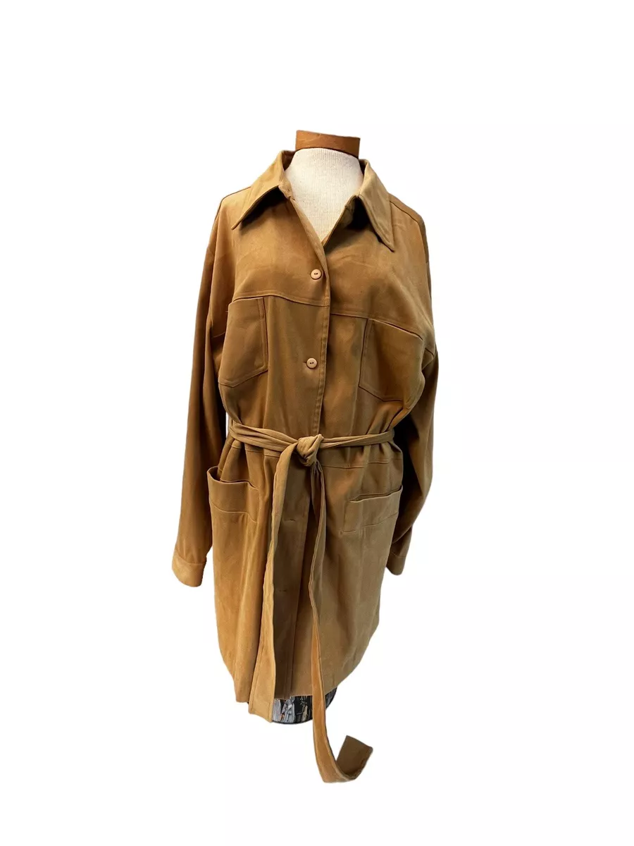 Ashley stewart shop trench coat