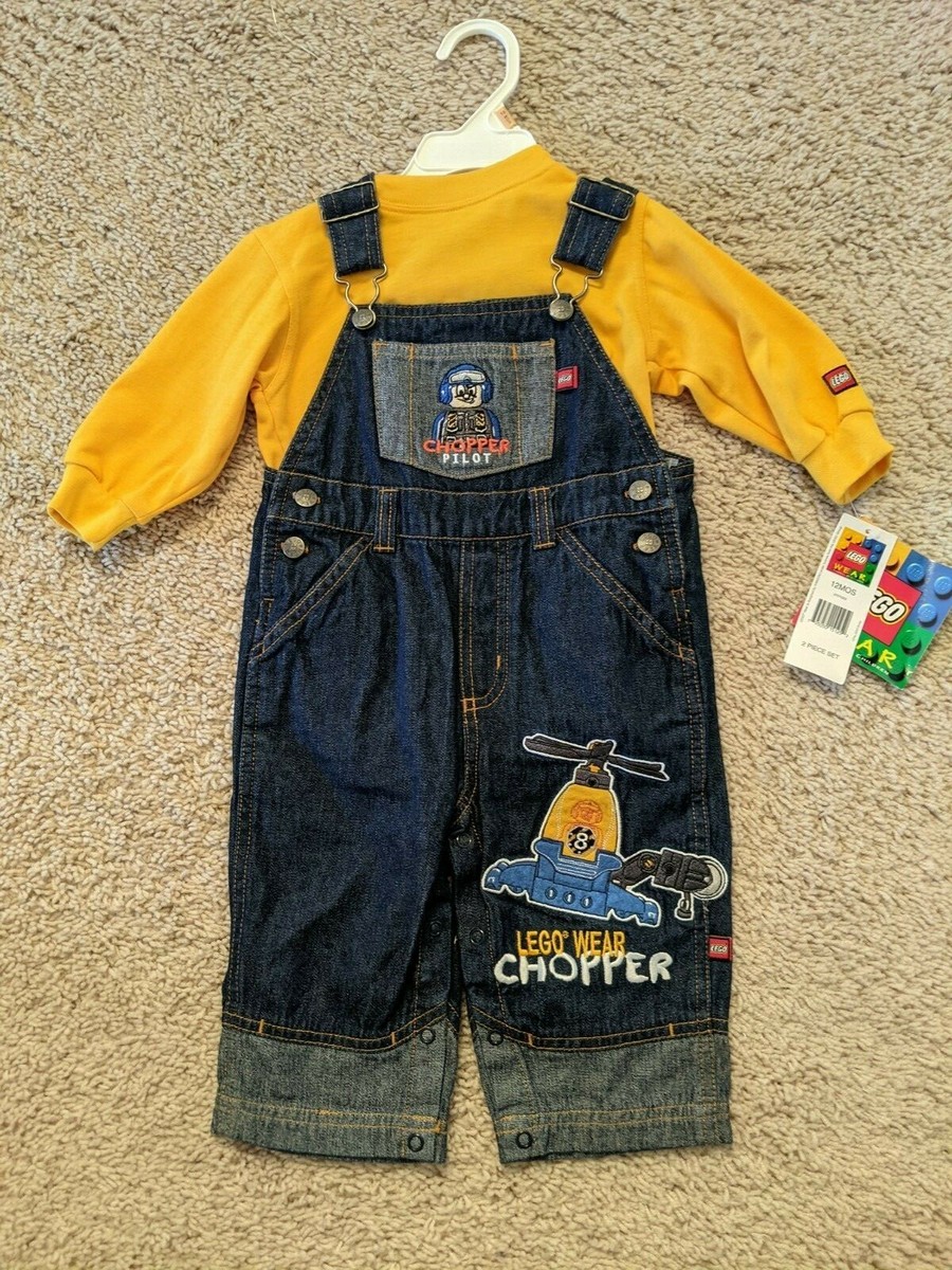 New! Lego Wear Denim Bib Overall Pants 12 Month Chopper