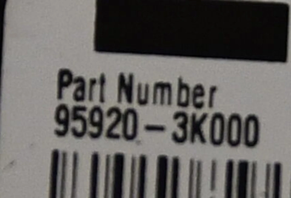 Querbeschleunigungsgeber Détecteur de Collision 95920-3K000 i30 FDH Original - Photo 4/4