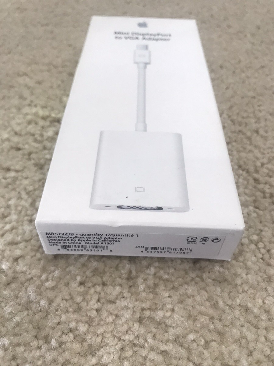 Mini DisplayPort to VGA Adapter???Apple純正mb572z / B a1307 Amazon.com: Apple Mini DisplayPort to VGA Adapter MB572Z/B