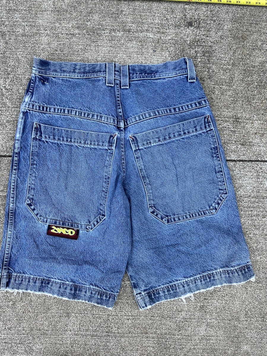 Vintage JNCO Jeans Denim Shorts Baggy Skater Wide Leg 90s