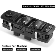 Master Power Window Door Switch for Dodge Ram 1500 09-12Electric Driver Side LH