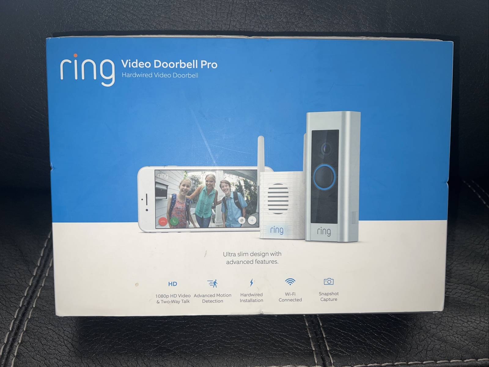 Ring Hardwired Video Doorbell Pro Chime Bundle WiFi 1080p Night Vision ...