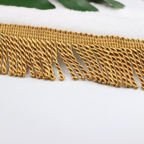 11M Fringe Tassel Trim Upholstery Curtain Sofa Edging Home Decor DIY Sewing - Imagen 1 de 23