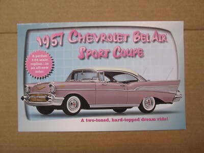 Danbury Mint Brochure 1957 Chevy Bel Air Sport Coupe