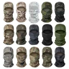3 Pcs Tactical Balaclava Full Face Mask Scarf CS Wargame Hunting Bandana Hat US