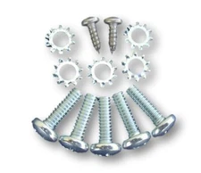 55 56 57 Chevy Trunk Latch To Trunk Lid Screw Set 1955 1956 1957 Chevrolet New