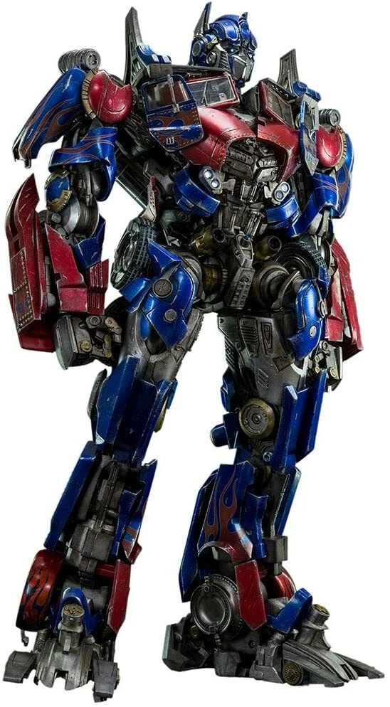 threeA Transformers Dark of the Moon OPTIMUS PRIME Action Figure H19 LED  3A