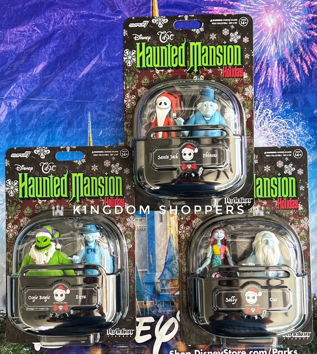 Disney Haunted Mansion Holiday Nightmare Christmas Super7 Figures