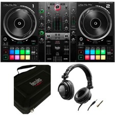 Hercules DJ Controller w/ Hercules Bag Controller, Hercules DJ Headphones Kit