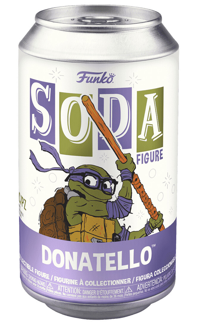Funko Vinyl Soda: Teenage Mutant Ninja Turtles Donatello Sammlerstück
