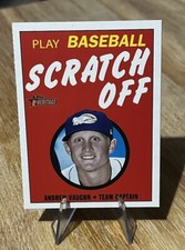 Andrew Vaughn 2020 Topps Heritage Minor League SCRATCH-OFF 1971 Retro Prospect 