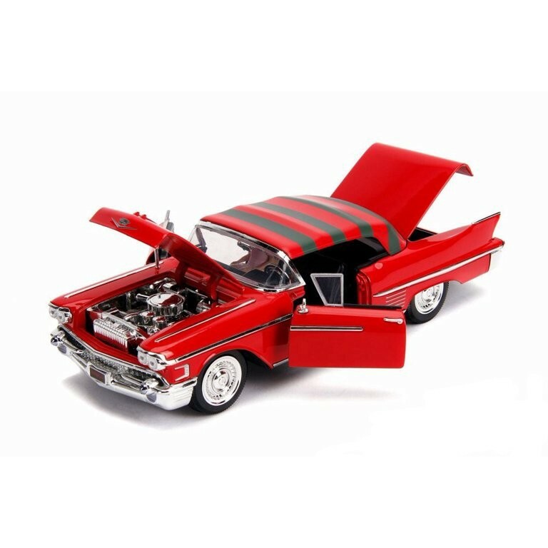 31102) BY JADA. FREDDY KRUEGER. Y 1958 CADILLAC, SERIES62. SCALE 1