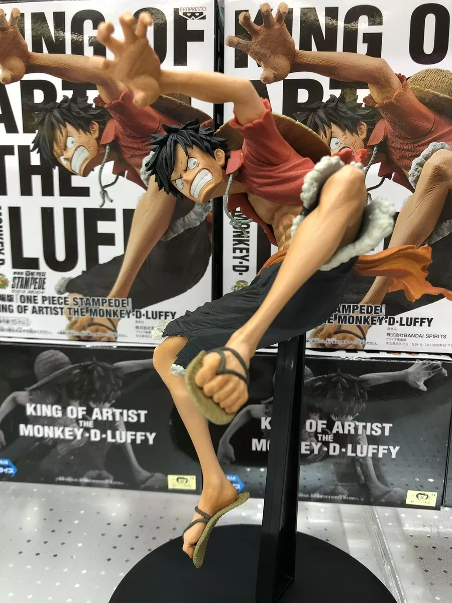 MONKEY D. LUFFY ONE PIECE STAMPEDE KING OF ARTIST BANPRESTO 100