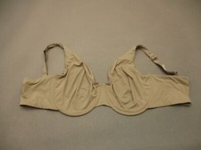 40E Third Love Women Beige Unlined Underwire Back Closure Wide Strap Demi Bra 5H