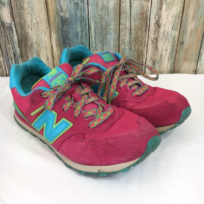 new balance 574 pink blue