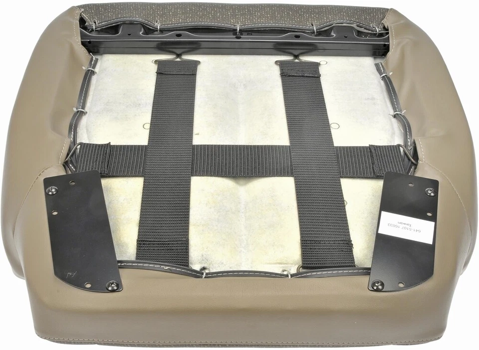 FIT MANY 86-15 INTERNATIONAL TRUCK SEAT CUSHION BASE BOTTOM TAN W/NATIONAL SEATS - Image 2 of 2