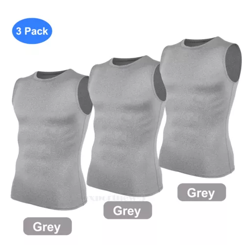 Gilet dimagranti uomo sport abbigliamento attivo top shapewear camicia compressione body shaper - Foto 29 di 36