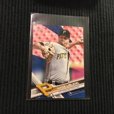 2017 TOPPS MINI #254 WADE LEBLANC *BLUE #3/10*  PITTSBURGH PIRATES