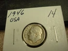 1946 - USA 10 cent - Silver American dime