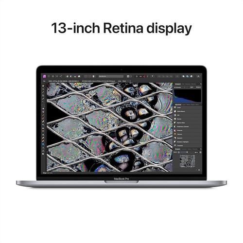 Apple Macbook Pro M2 13" 8-Core CPU 10-Core GPU 2022 256GB SSD 8GB Ram Gray - Picture 4 of 10