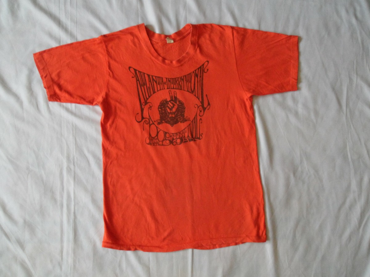 1969 ATLANTA POP FESTIVAL Original__T SHIRT__ Zeppelin Joplin CCR 