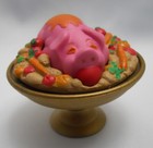 Rare Disney Willie Giant HOLIDAY FEAST FOOD TRAY Mickey's Christmas Carol FLAWED — photo 3