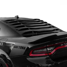 Rear Window Louvers Cover 2011-2021 Window Sun Shade  （Black）