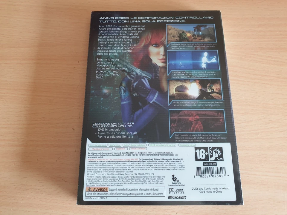 Perfect Dark Zero Edición Limitada Caja Metálica, Xbox 360 / One S/X, Pal-España, foto 2 de 5