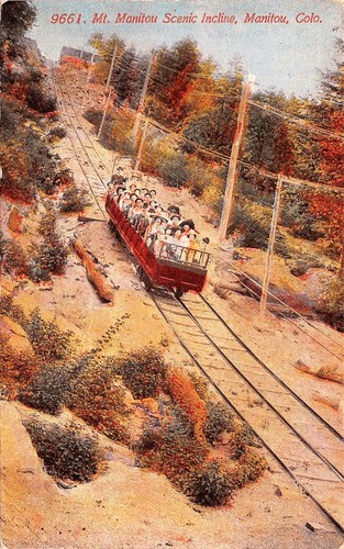 # K306 MANITOU, CO. POSTKARTE, LANDSCHAFTLICHE STEIGUNG - Bild 1 von 2
