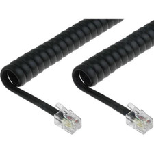Kit Prolunga Cavo Telefonico 4 Core Bianco 50 Metri - Con 2 Paia, Clip E Presa, Nuovo