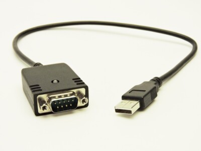 Shielded USB-to-Serial Adapter DB9 RS232 Socket Serial Mac OSX Linux WIN 2000