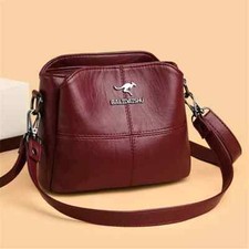 Women Embroidery Tote Bag High Quality Leather Ladies Handbags 2025 Women
