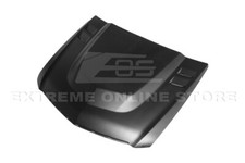 Primed Black Front Hood For 09-15 Cadillac Cts-v Bumper Extractor Cow Vented New