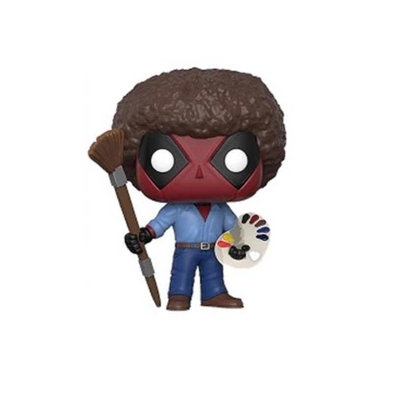 funko pop deadpool bob ross
